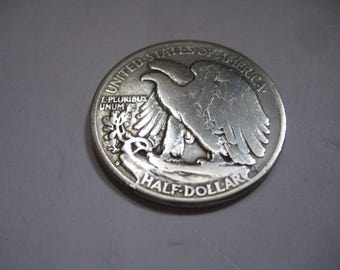 1942D Walking Liberty Half Dollar Silver Coin