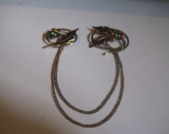 LINC Marked Chatelaine Pin in 1 20th 12K GF from the 30s or 40s