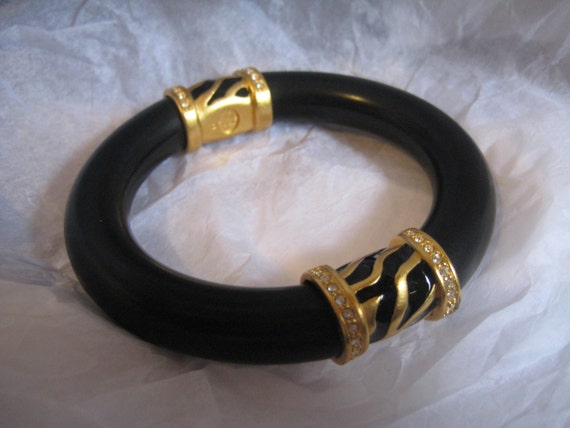 ZEBRA Bracelet  by Elizabeth Taylor for AVON Bang… - image 1