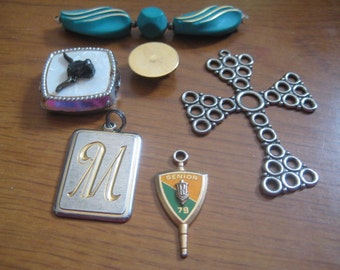 Destash Lot of Pendants and Bolo Slides