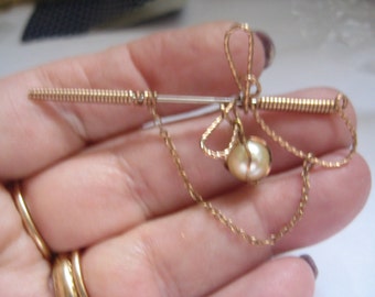 DCE Wire Wrapped Sword Pin from the 50s