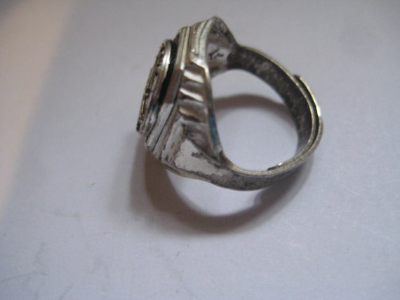 Lake Winnipesaukee Souvenir Ring Adjustable Shank… - image 3