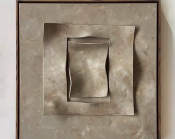 Abstract Minimalist 3D Wall Art | Digital Download | Modern Illusion Art Print