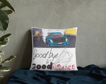 JUICE WRLD GOODBYE & Good Riddance Pillow