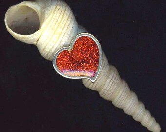 Adjustable Silver Color Ring, Designer Jewelry, Valentine Gift for Her Vintage Red Heart Ring Antique Patina Heart Ring Sparkly Ring for Her