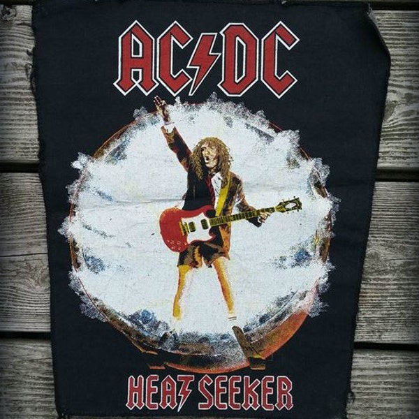 Vintage Angus Young AC/DC Back Patch