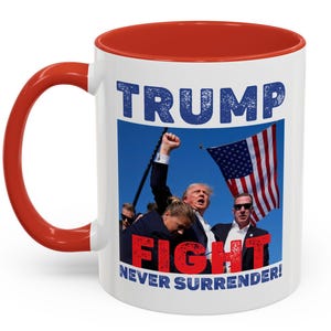 MAGA President Donald Trump 45 47 Mug Republican Coffee Cup Conservative Funny Political Mugs Patriot Stocking Stuffers Secret Santa Gifts