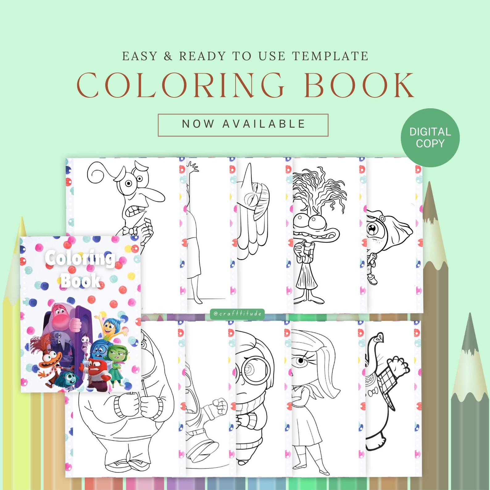 Coloring Pages for Kids Etsy Coloring Pages for Kids Etsy