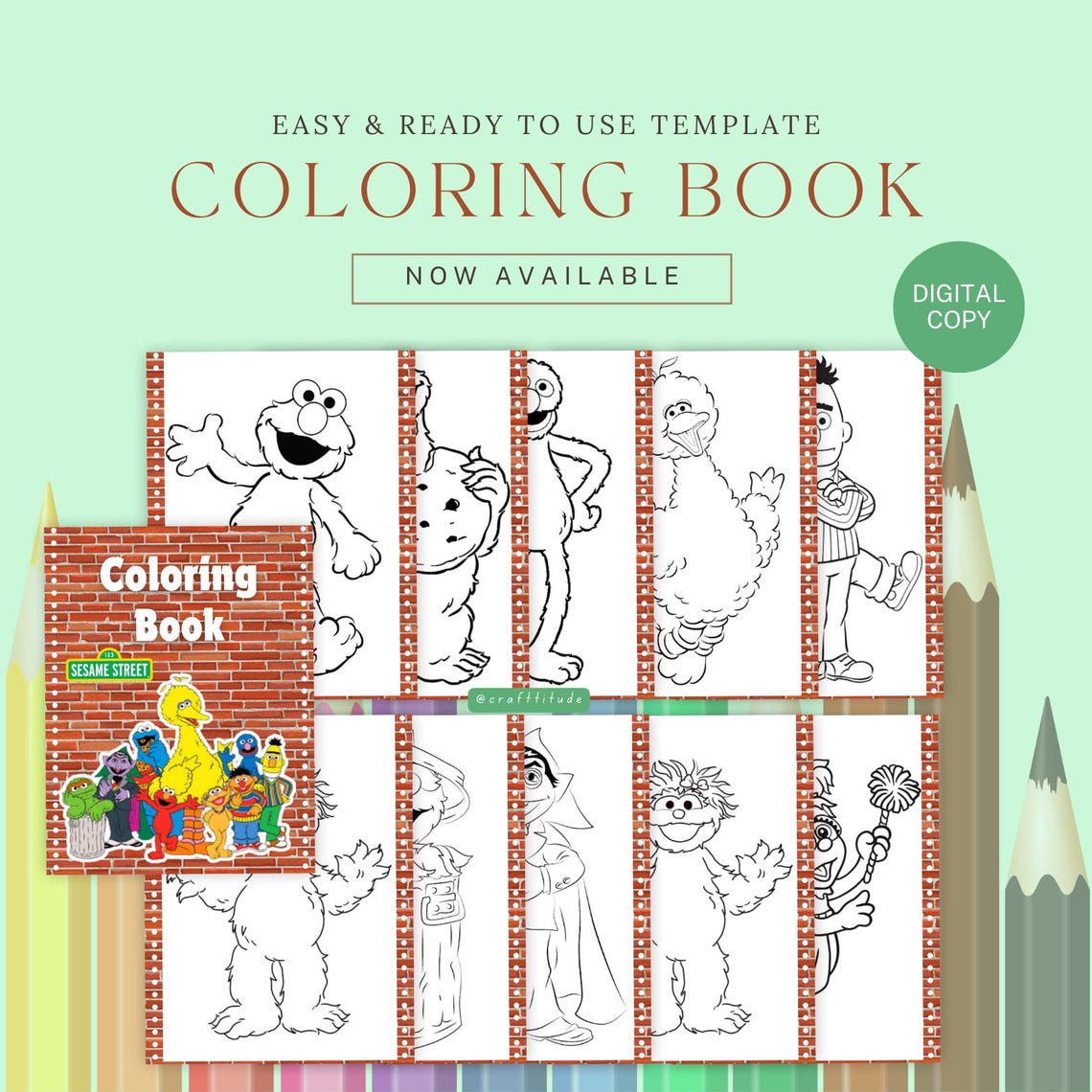 Coloring Pages for Kids - Etsy
