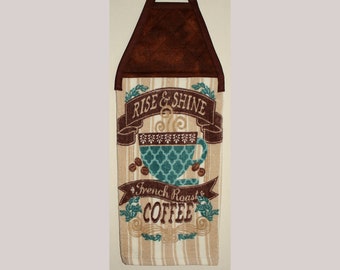 Kitchen Towel--French Roast Coffee--Rise & Shine--#158