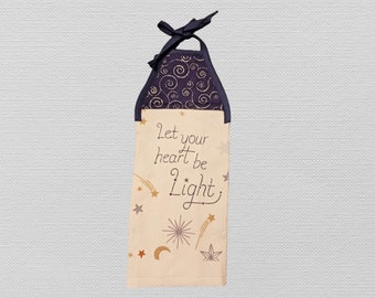 Kitchen Towel - Top with Ties - Plush - Light Your Heart Be Light - #176