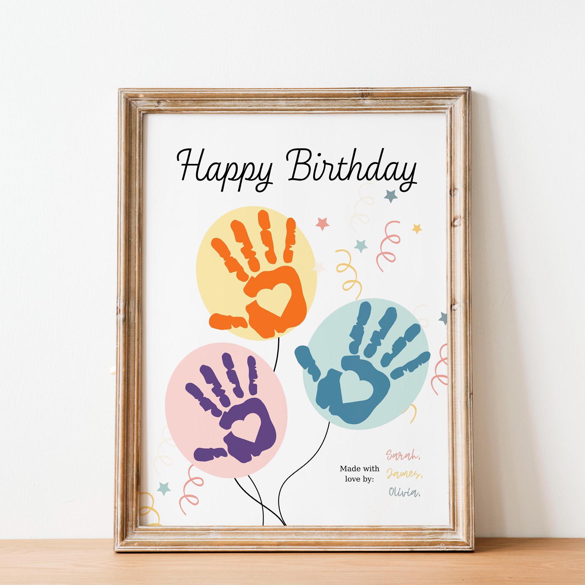 PrintGuru Sacchetto Regalo Compleanno 33 Cm Con Castello - Include Carta Velina E Biglietto, Viola E Rosa, Per Donne E Bambine