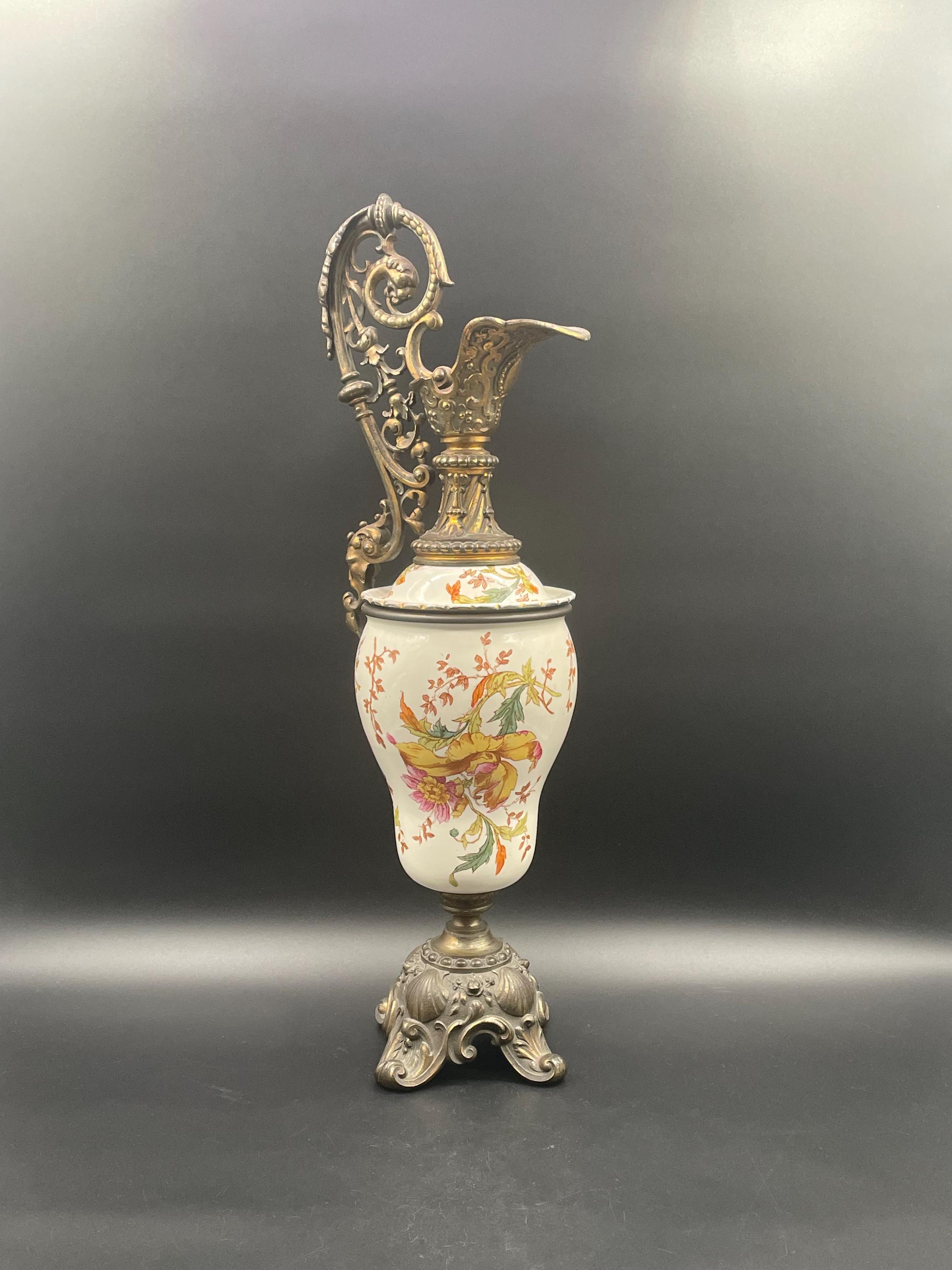 真鍮　水差し　アンティーク アンティークの東洋風真鍮製水差し、19世紀後半 - Etsy 日本