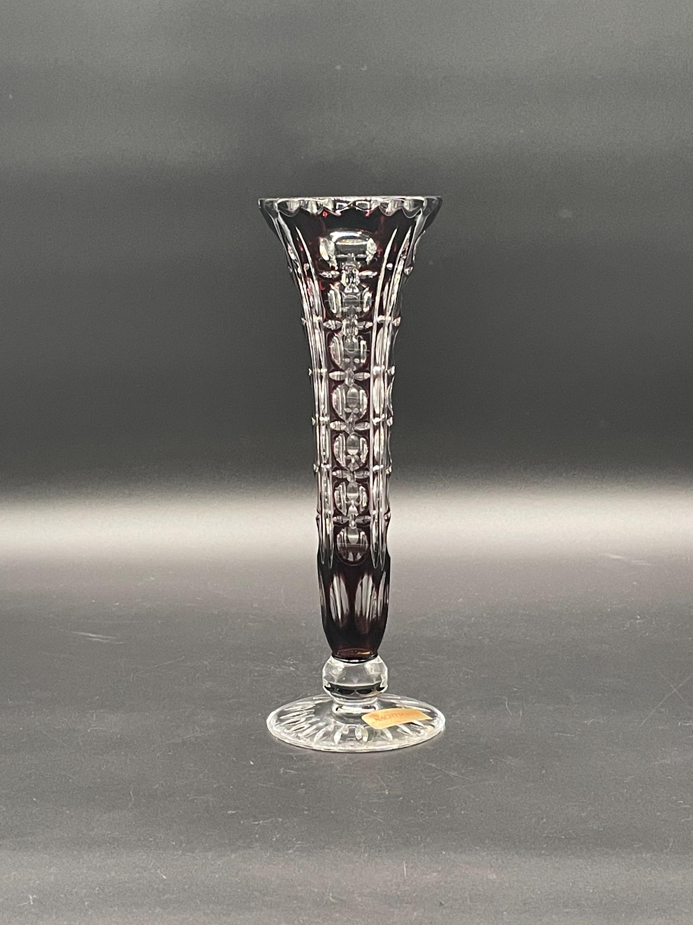 NACHTMANN 赤色クリスタル花瓶 24%鉛 2026年最新】ナハトマン 花瓶の