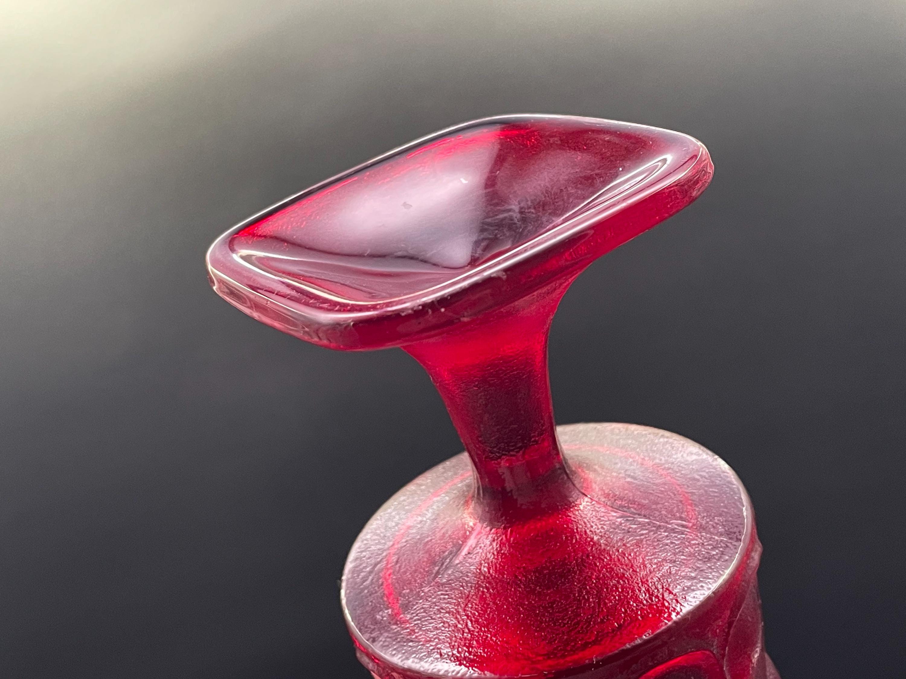 ノリタケ Spotlight 赤 ガラス製品 Vintage Noritake Spotlight Ruby