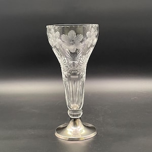 Calice in argento e cristallo finlandese Helsinki 1956 – Heikki Illi 813H