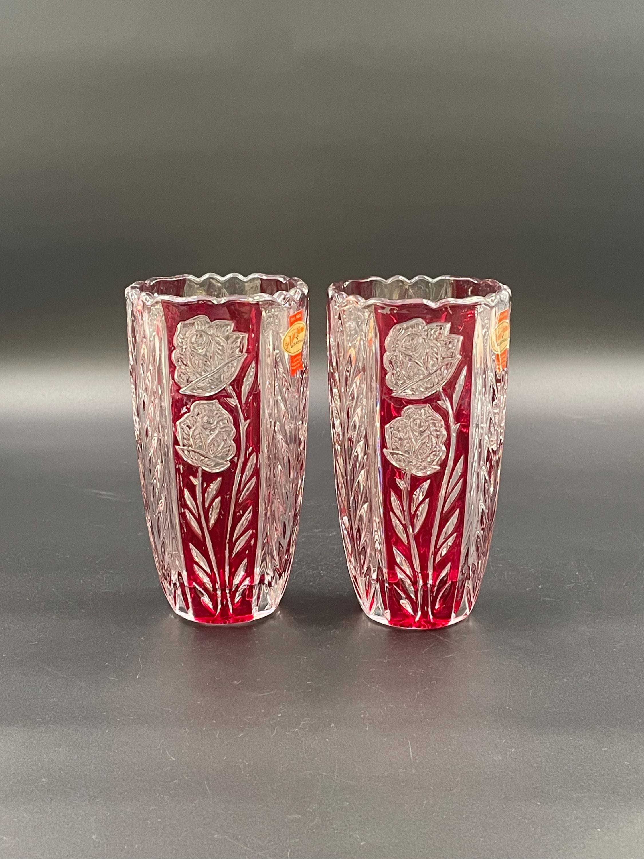 花瓶　ドイツ　hamburg　Echt Bleikristall 花瓶 ドイツ hamburg Echt Bleikristall 花瓶 ドイツ hamburg Echt