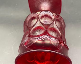 Vintage Noritake Spotlight Ruby Red Goblet Set Japan 5 Pcs Mid
