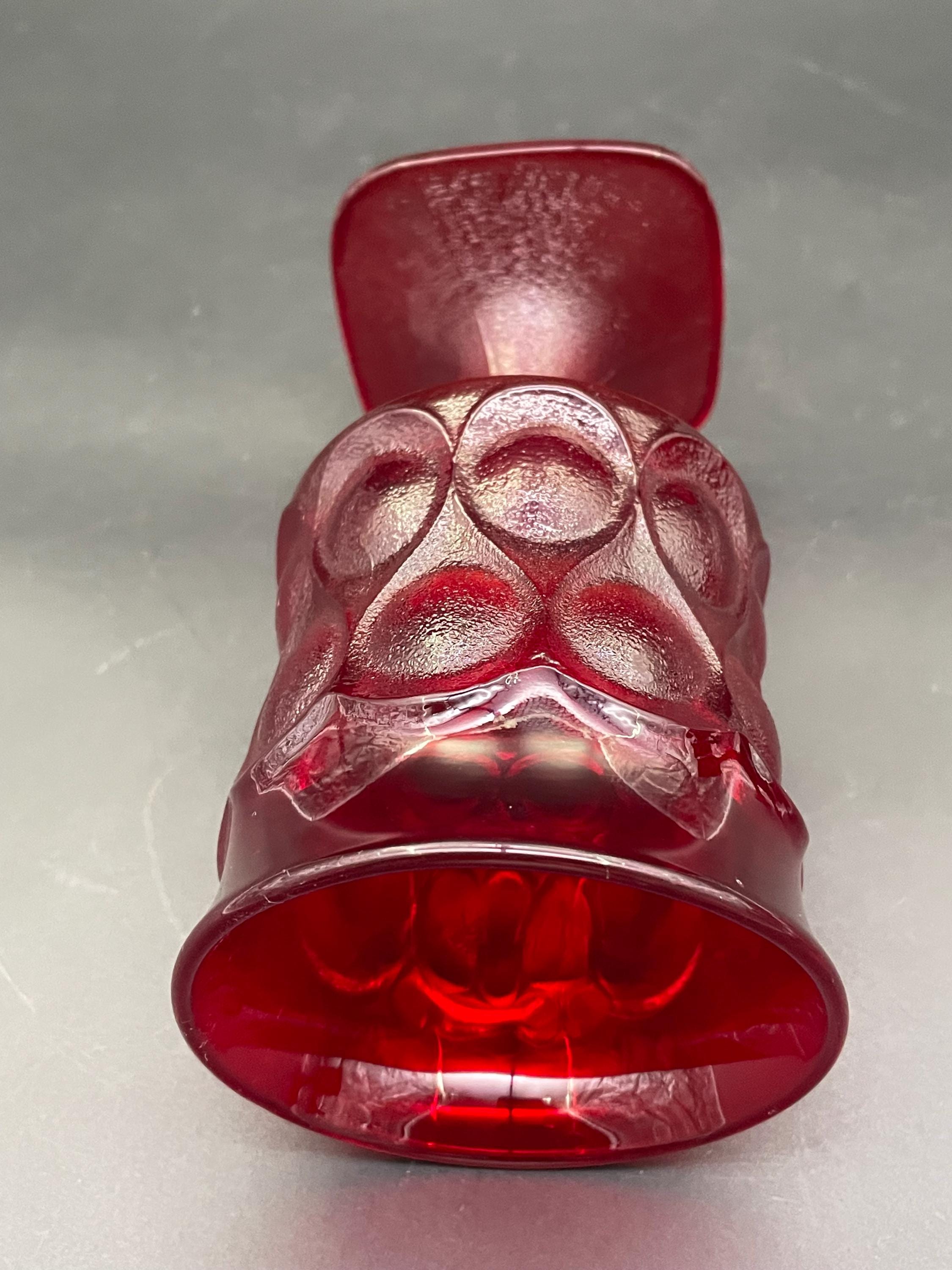 Vintage Noritake Spotlight Ruby Red Goblet Set Japan 5 Pcs Mid