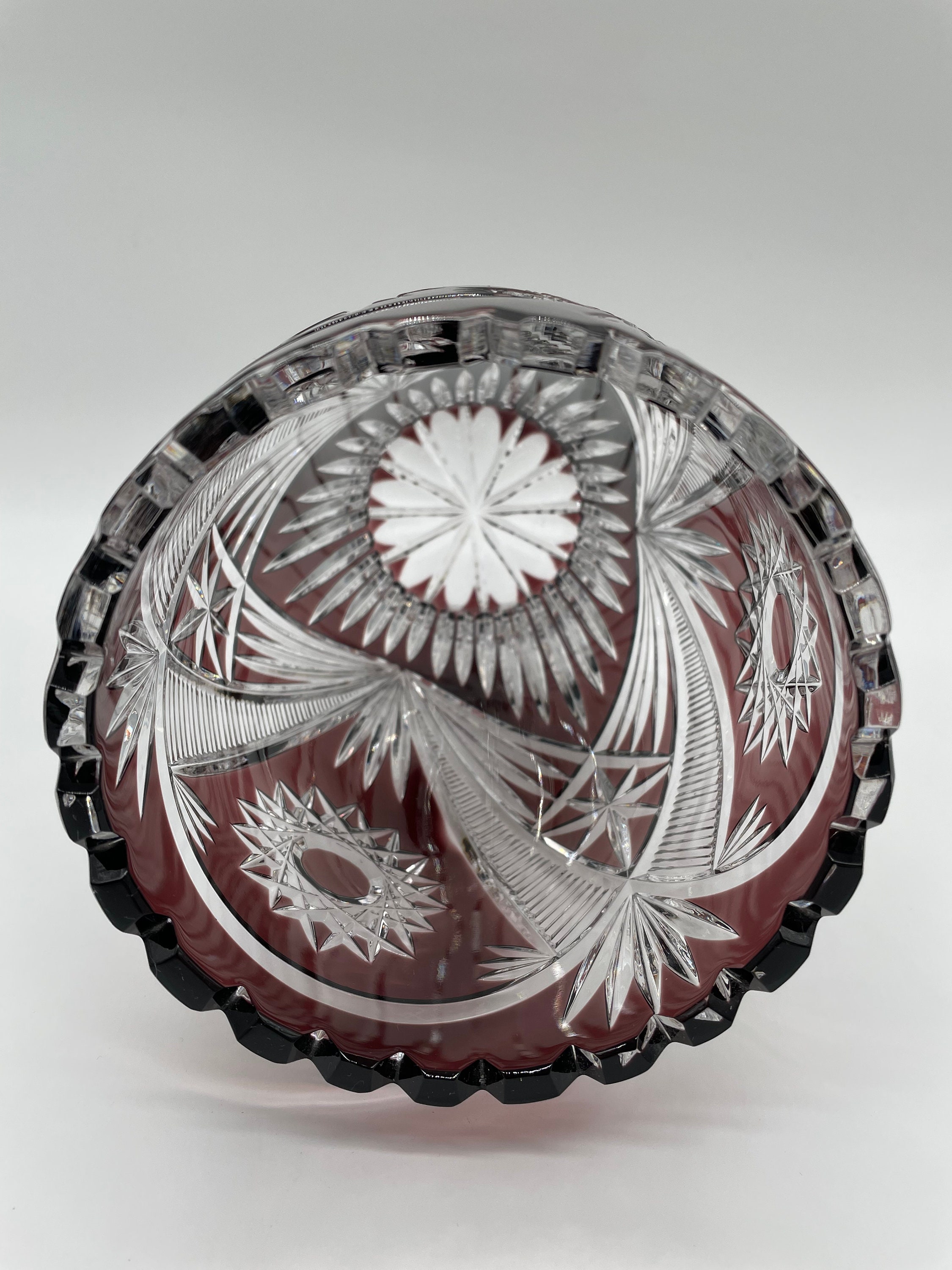 すずらん　チェコ製　ボヘミアクリスタル　TOP CRYSTAL VASE s-l1200.jpg