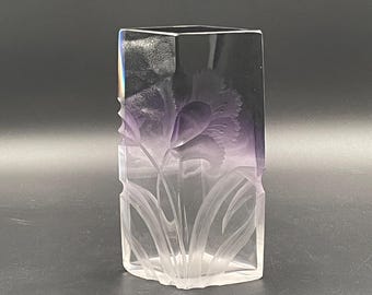 アンティークのボヘミアンクリスタルの水差し、1895年頃～1910年頃