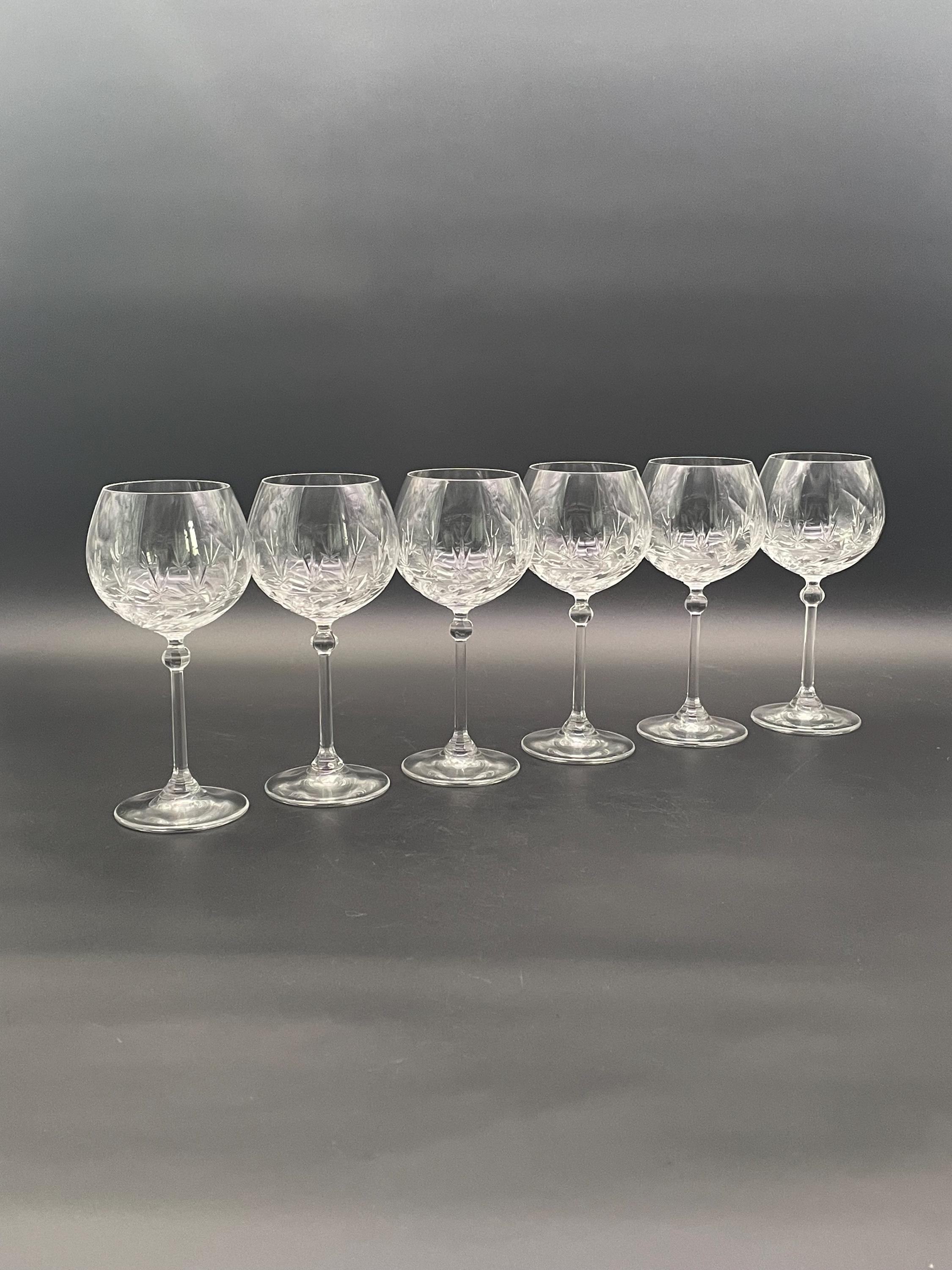 The Crystal Goblet 限定版プリント Imperial Austro-hungarian Crystal Goblets Set (6), Hand Blown