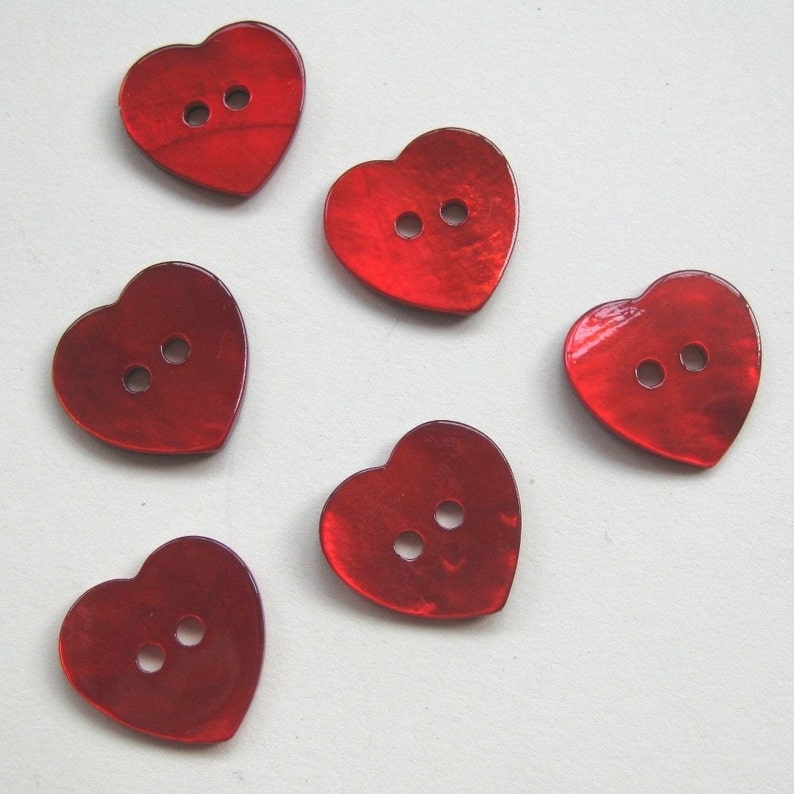 red heart buttons red heart buttons