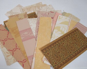 Mixed Small Sanderson Designs Pink Bronze Wallpaper Craft Pack