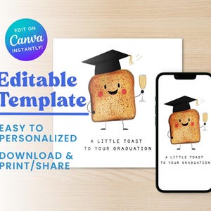 Carte de voeux pour l'obtention du diplôme, Carte de remise des diplômes heureuse, Carte de remise des diplômes, Un toast à la carte de l'obtention du diplôme, Carte d'encouragement, Carte de réussite