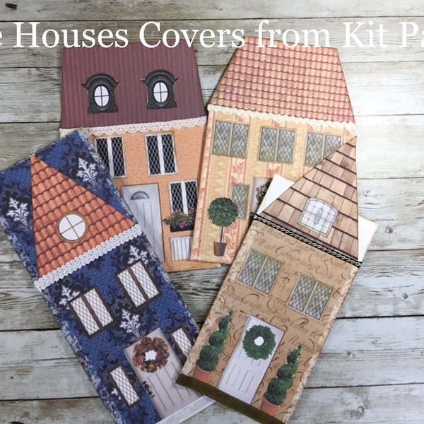 Home Sweet Homes Little Houses Essentials Add-on for Junk Journal kit numérique