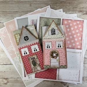 Home Sweet Homes Digital Kit Christmas Junk Journal Booklet