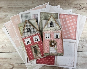 Home Sweet Homes Digital Kit Christmas Junk Journal Booklet