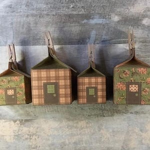 Home Sweet Homes Little Milk Carton Gratitude Gift Boxes Digital Kit