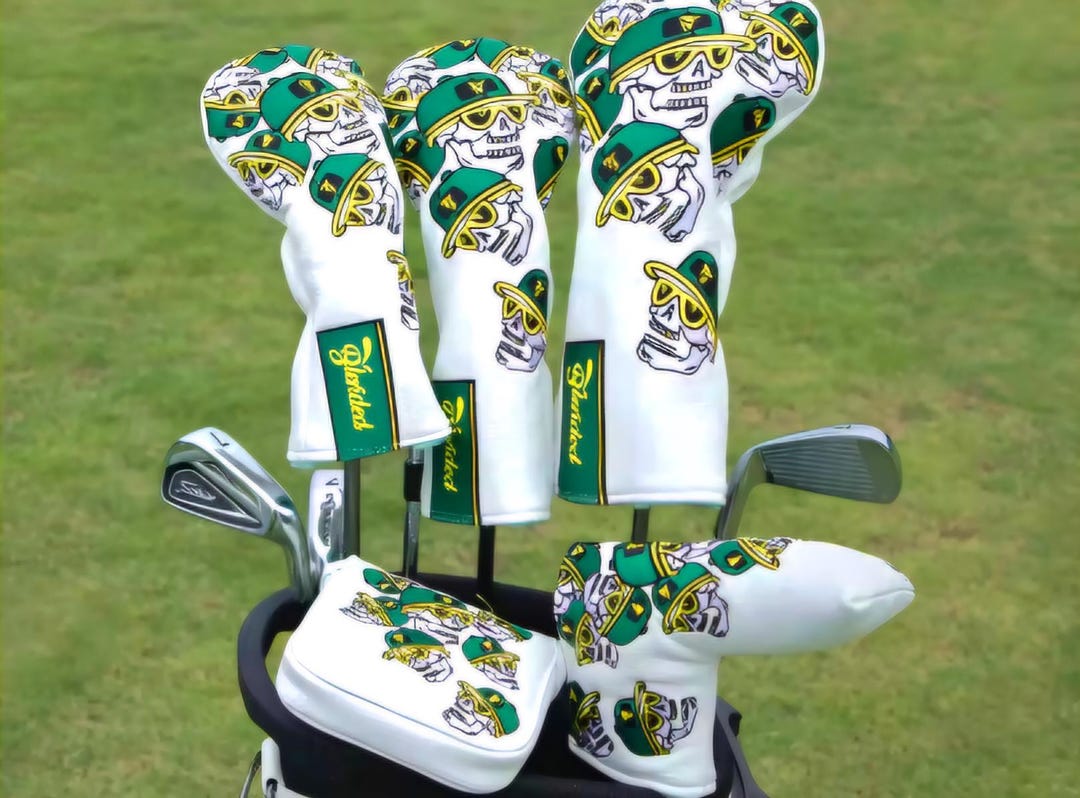 Stylish Topographic Golf Club Headcover