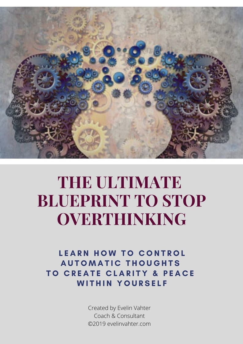 Stop Overthinking Dissolve Automatic Thoughts Distance From External Stress Depression Powerful Tool Heal Your Body Mind And Soul Self Care image 1