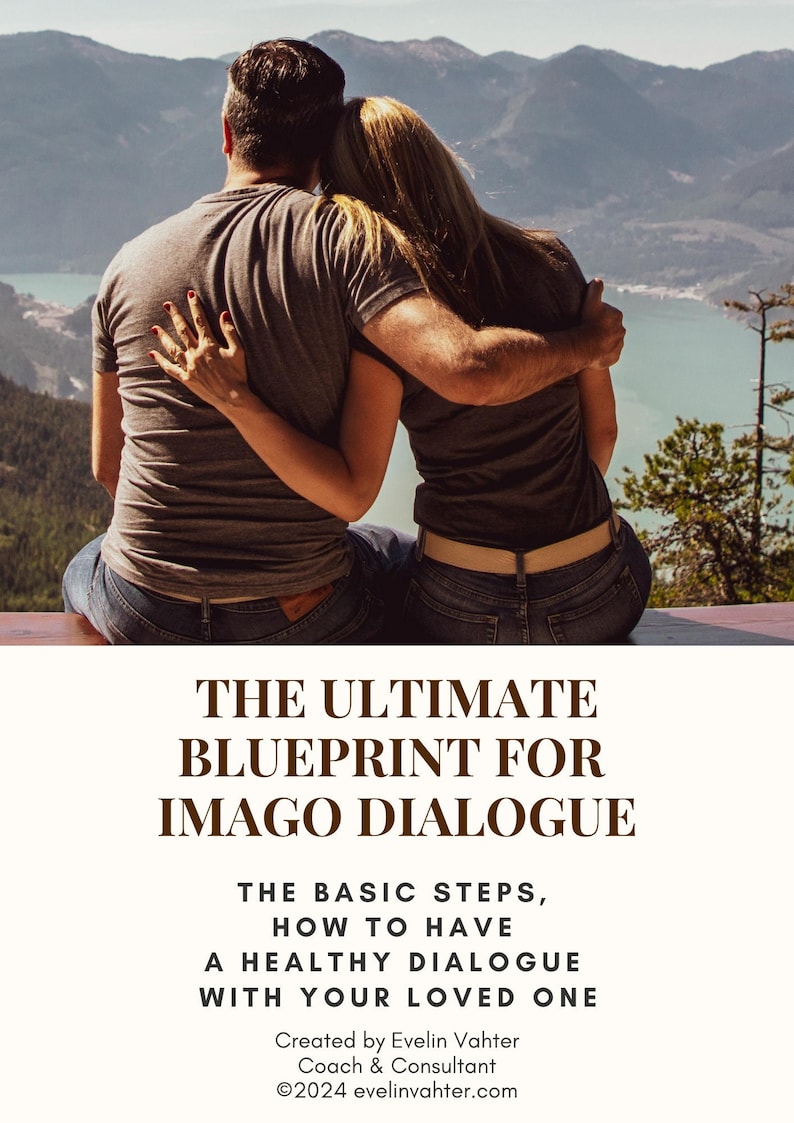 Healthy Relationships Conflict Resolution Template Self Care Communication Management Training Material Love Reading Gifts IMAGO Dialogue image 1