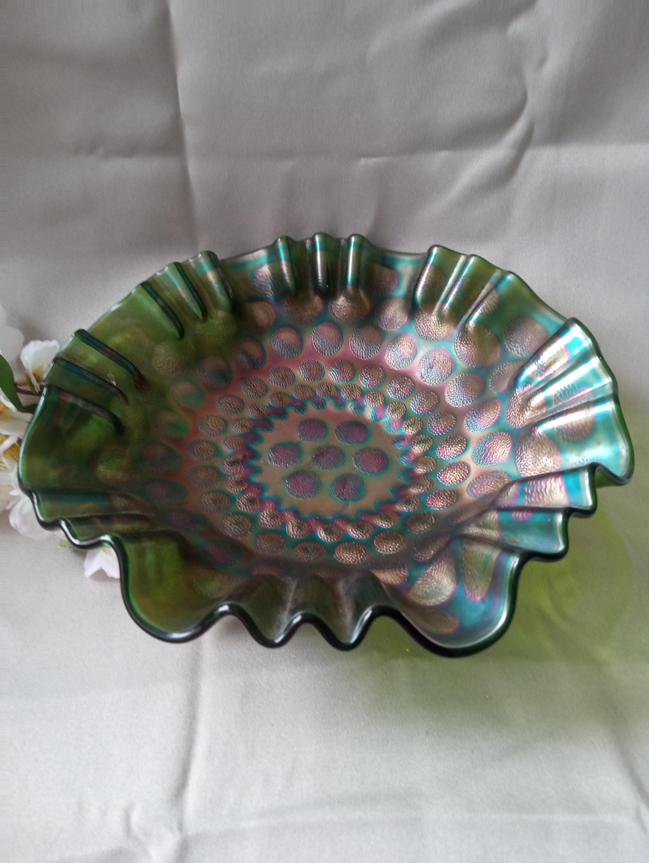 Fenton Green Coin Dot - Etsy