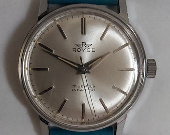 Vintage Royce 17 Jewels - Incabloc - Wind-up Mechanical