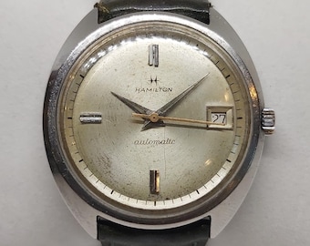 Vintage Hamilton Dateline A-576 Automatic (1960s) – Rare & Exclusive Collector's Piece with Patina Dial