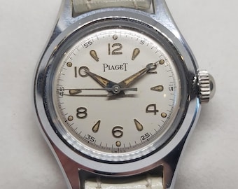 Vintage 1950s Piaget Ladies Watch | Cream Dial, AS 1240 Movement