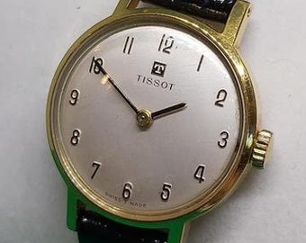 Vintage Tissot Automatic - ladies - Gold toned Watch, from 1968 in Perfect Condition