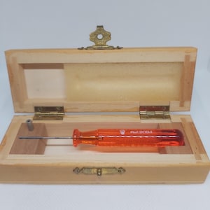 Vintage ROLEX Tool Ref. 2094 To Change Vacuum Valve - Perfect Condition + Rolex Box - Ultra rare - Original