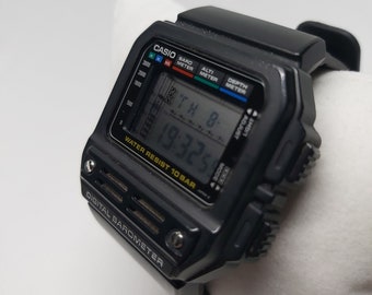 Rare Vintage Casio BM-100WJ Digital Barometer Watch A Collectors Timepiece  From the Late 1980s - Etsy