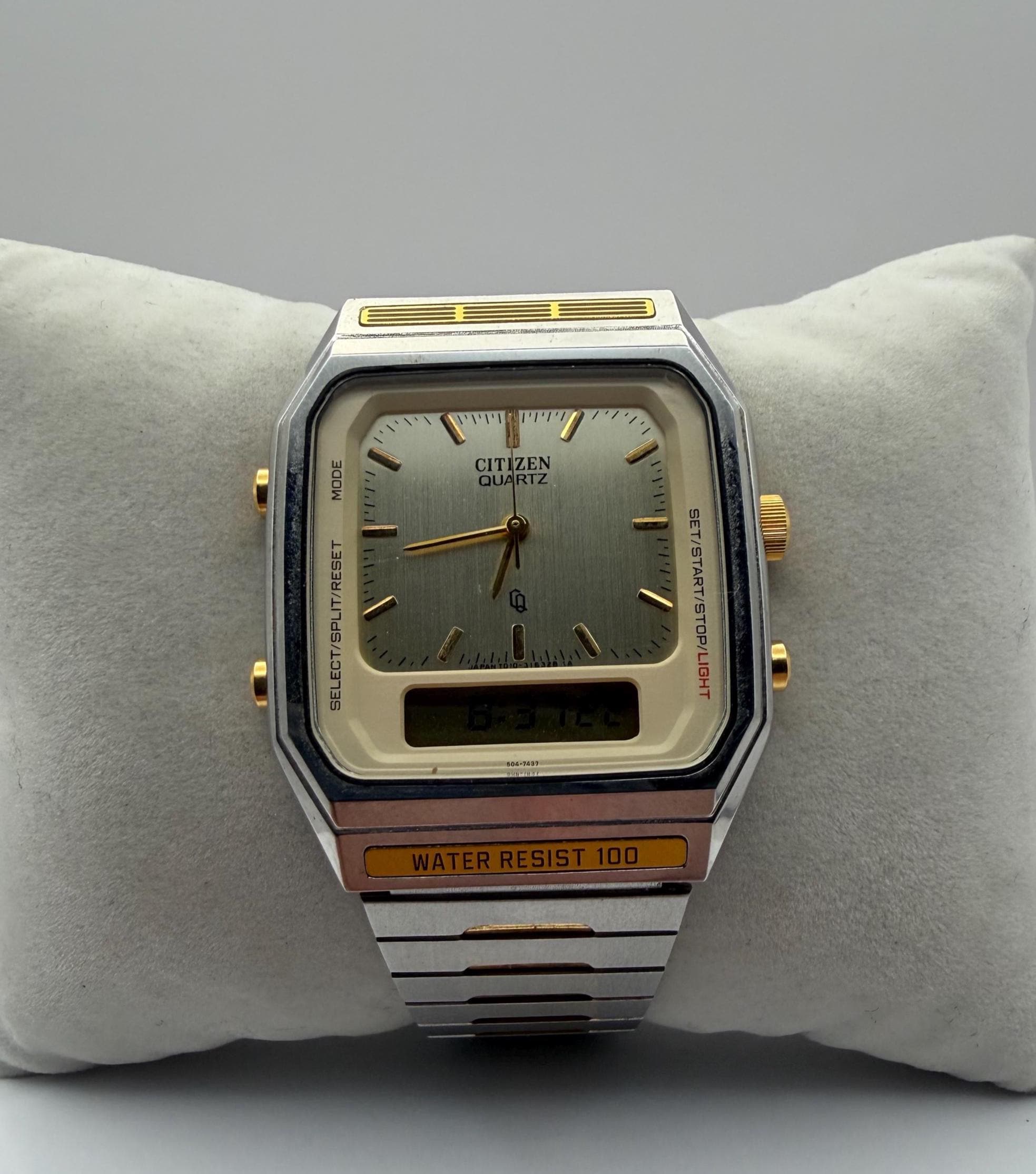 Citizen Ana-digi | Two-tone Steel | Ref. T011-312813 | Original