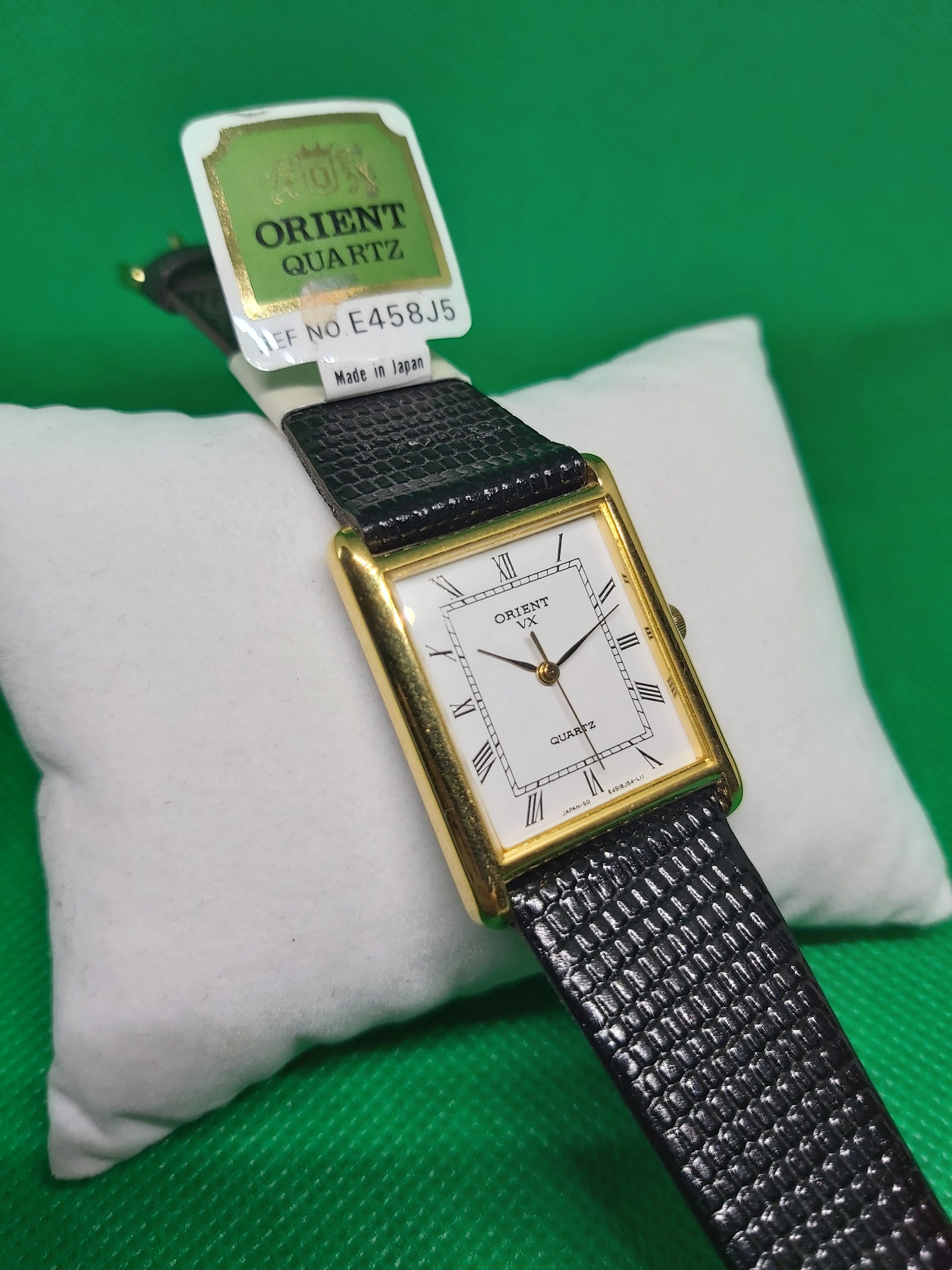 Vintage Orient VX Tank From 1980s - Never Worn - White Dial - Etsy