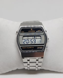 Vintage Citizen Multi Alarm 3 Digital Watch - Original Strap