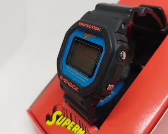 Limited Edition G-SHOCK X Superman Watch – Never Worn, Collectors