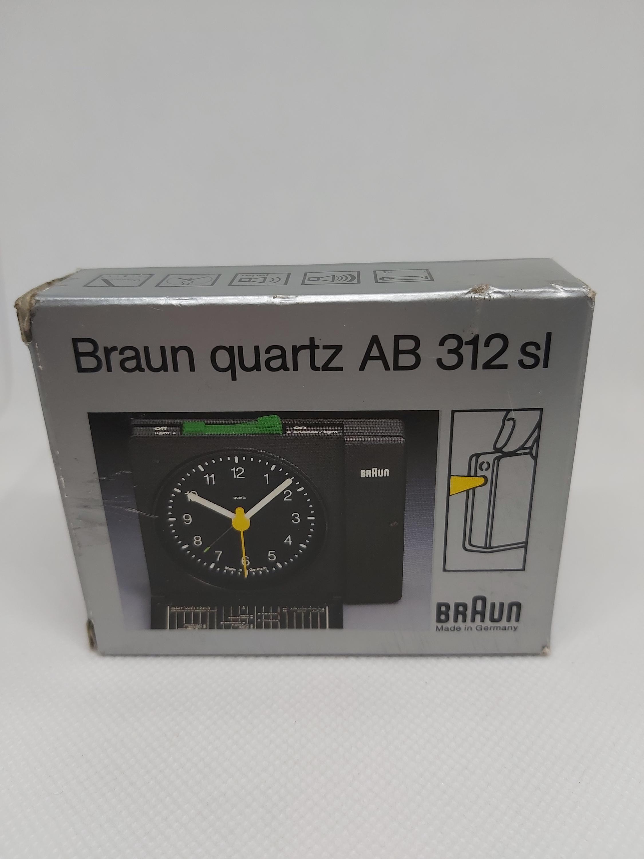 インテリア時計 Braun voice control AB 312 vsl Braun voice control AB 312 vsl - メルカリ