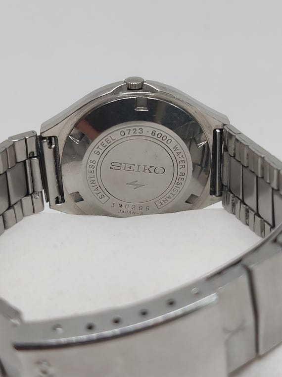 Vintage Seiko Elnix SG: Green Dial Automatic Watch, November 1973
