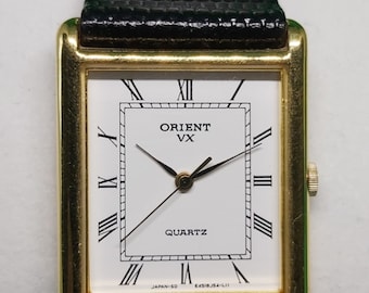 Buy Vintage Orient VX Tank From 1980s Never Worn White Dial